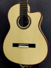 Electric Classical Acoustic Guitar Cordoba Fusion 12 White Sands