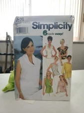 Simplicity Sewing Pattern 7226 size 14-20 Misses Tunic And Tops