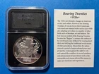American History Silver Bullion Roaring Twenties 1oz .999 Round (COA)