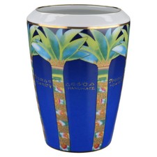 Vase klein Mára Motiv Palmen Goebel Vasen