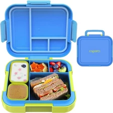 Bento Lunch Box For Kids Large 4.8 Cups Lunch Container With 2 Modular Container