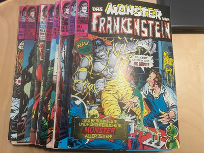 WILLIAMS MARVEL    DAS MONSTER VON FRANKENSTEIN KOMPLETT  1-33  SERIE VON 1973