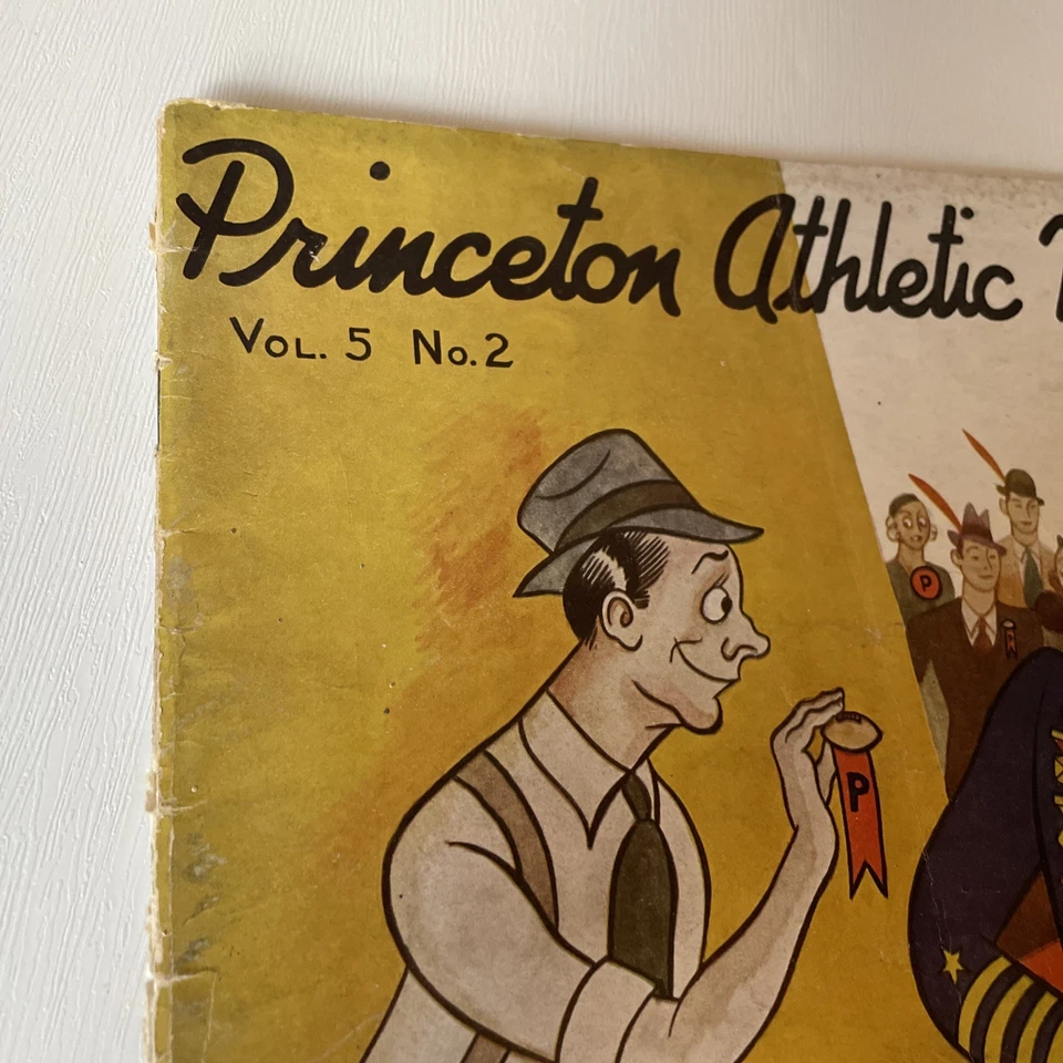 Nov 24, 1936 Princeton Athletic News NAVY GAME Football Sport Program Magazine - Image 3 of 4