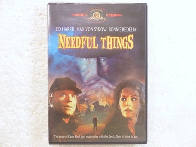 Needful Things (DVD, 2002, 1-Disc) 1993 Horror Fantasy Stephen King Ed Harris