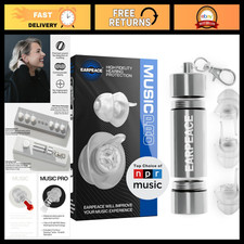 High-Fidelity Concert Ear Plugs - Noise Reduction 20dB - Reusable Earplugs with