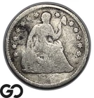 1857 Seated Liberty Half Dime
