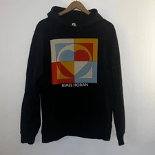 Niall Horan Heart Hoodie Unisex Medium Black