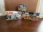 Lego Star Wars Sealed Set Lot (75203, 75167, 75174)