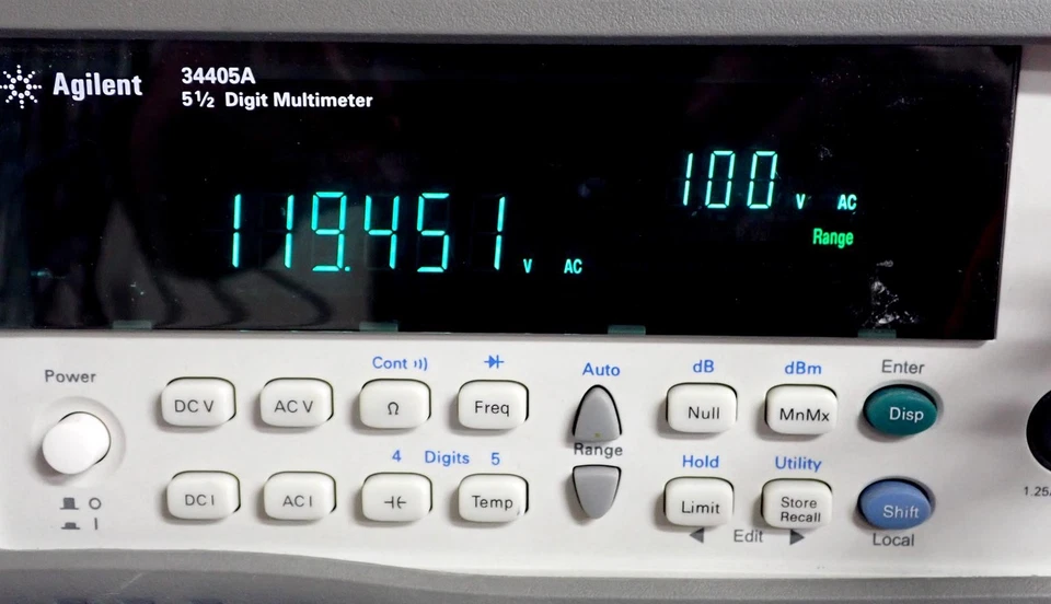 AGILENT 34405A 5.5 Digit Benchtop Multimeter - Image 2 of 4