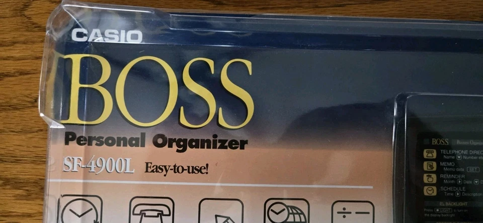 Sistema organizador personal o empresarial CASIO BOSS SF-4700L 128 KB Foto 3 de 4