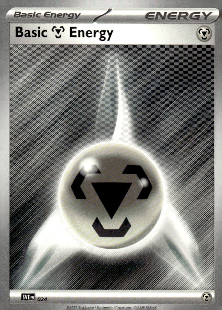 Black and White #112/114 Metal Energy (Basic)