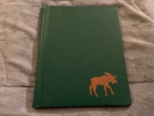 Moose In The Garden by Nancy White Carlstrom 1990 1st Ed.