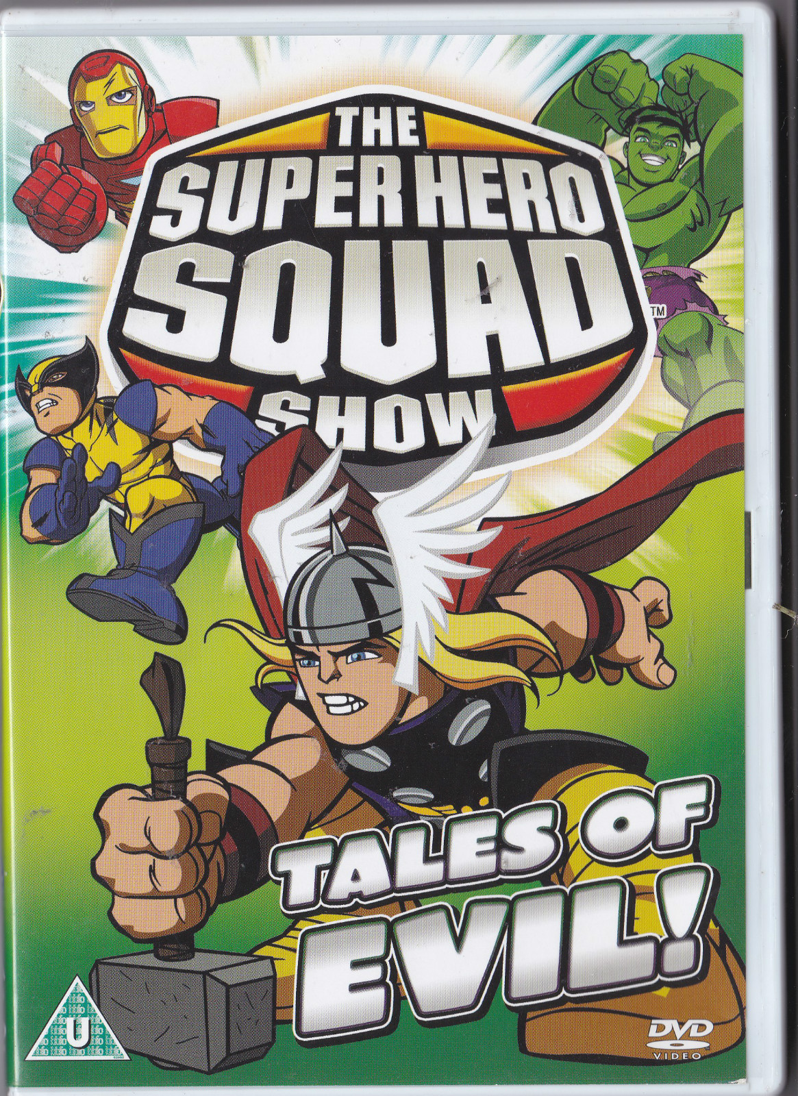 THE SUPER HERO SQUAD SHOW TALES OF EVIL DVD MARVEL 6 EPISODES