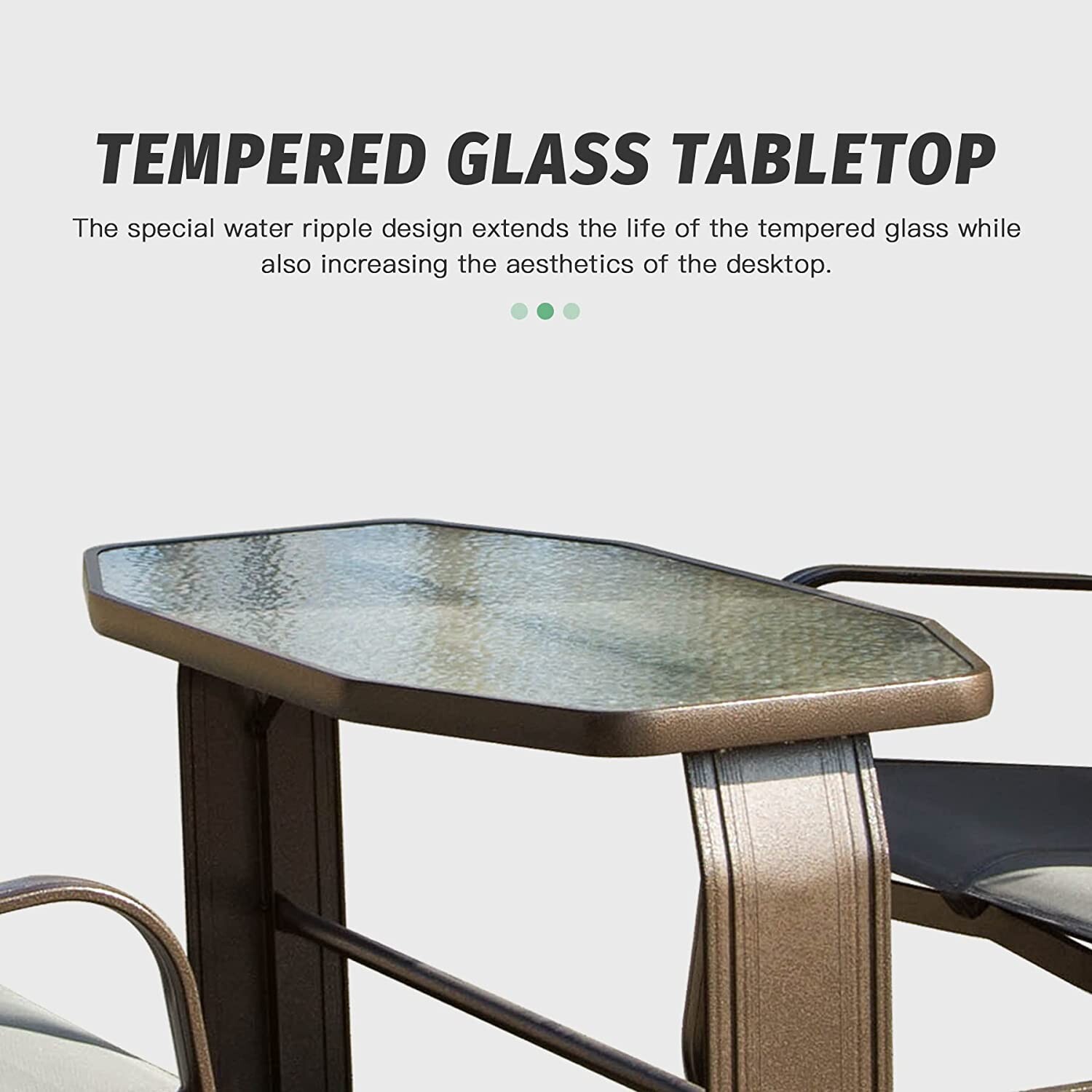 Domi 4-Seat Outdoor Glider Benches,Patio Swing Chair with Canopy,Aluminum Frame