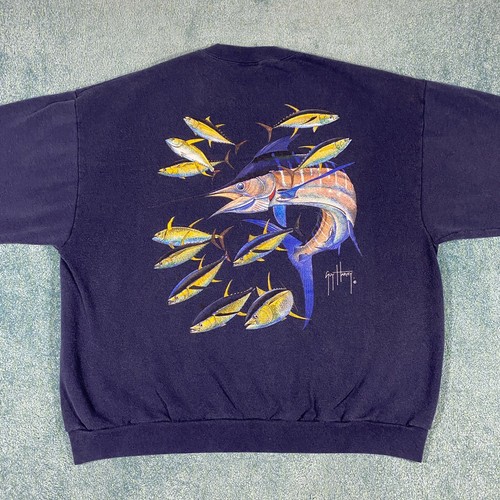 VINTAGE Guy Harvey Sweatshirt Adult XL 