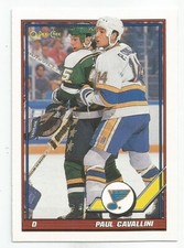 PAUL CAVALLINI 1991-92 O-PEE-CHEE CARD MINT CONDITION