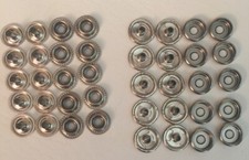 Line 24 Dot Nickel Light weight Snaps 100 Pack