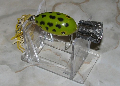 4 ARBOGAST FROG SPOT LURES HULA POPPERS ARBO-GASTERS SEE ALL PHOTOS *R23-18 - Picture 16 of 17