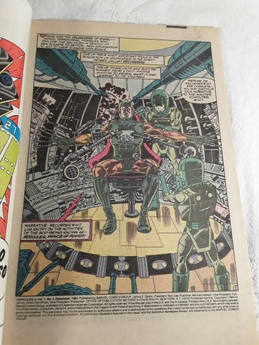 Hercules Prince Of Power Comic Book #4 1982 Marvel - Picture 3 of 8