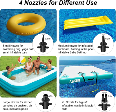 Baby Pool Air Pumps For Paddling Pools AP Choice Portable Baby - Main Image