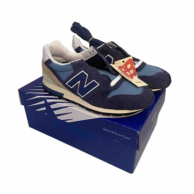 New Balance 996 Made in USA Teddy Santis Navy Mens Size 9 U996TB 