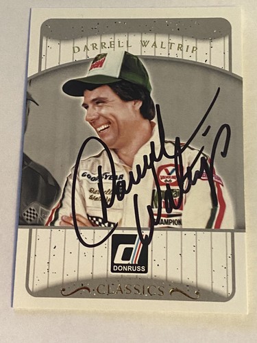 2017 Panini Donruss Racing #MW Michael Waltrip AUTO Nascar