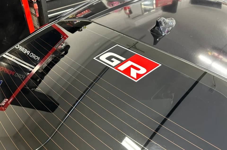 "Calcomanía adhesiva Gazoo Racing de 10"" para Toyota Supra, GR86, GT86, FRS, GR Corolla" Foto 4 de 4