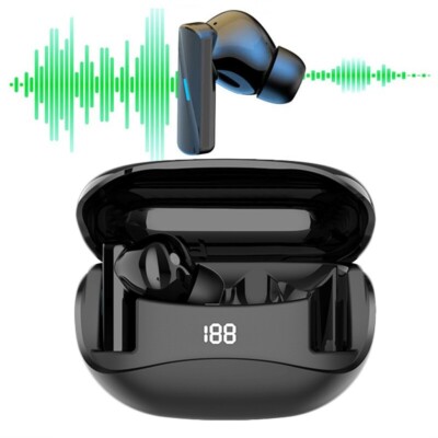 Bluetooth Earbuds ANC Noise Cancelling For iPhone 16/15/14/13/12/11/X Earphones