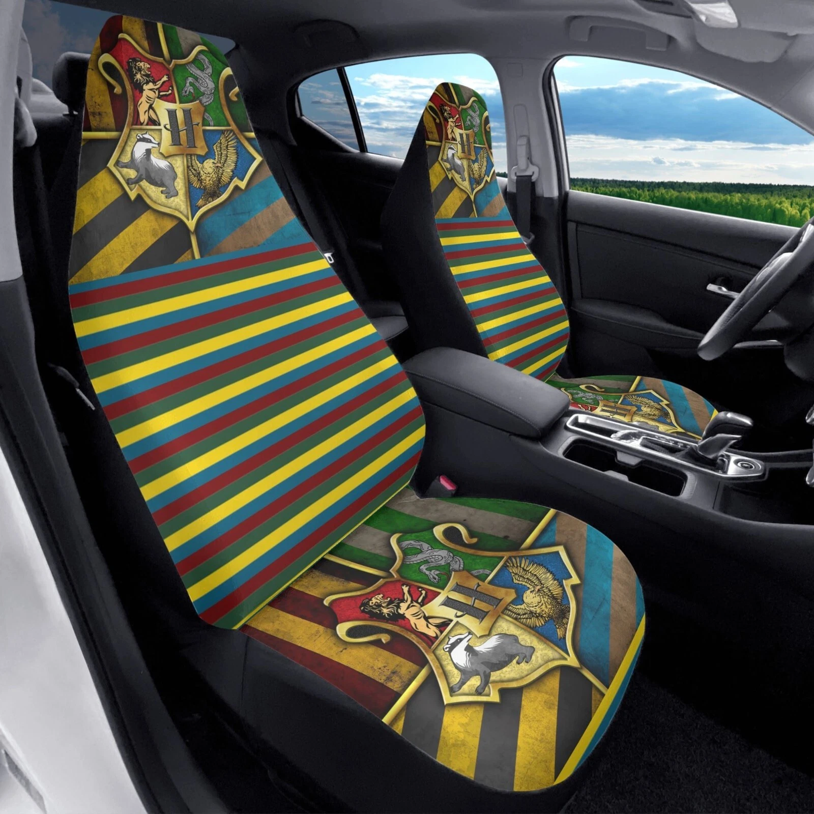Transform Your Ride with Magical Harry Potter & Hogwarts-Inspired Seat Covers