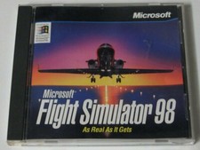 PC CD Game - Microsoft Flight Simulator 98 - 1998 Vintage