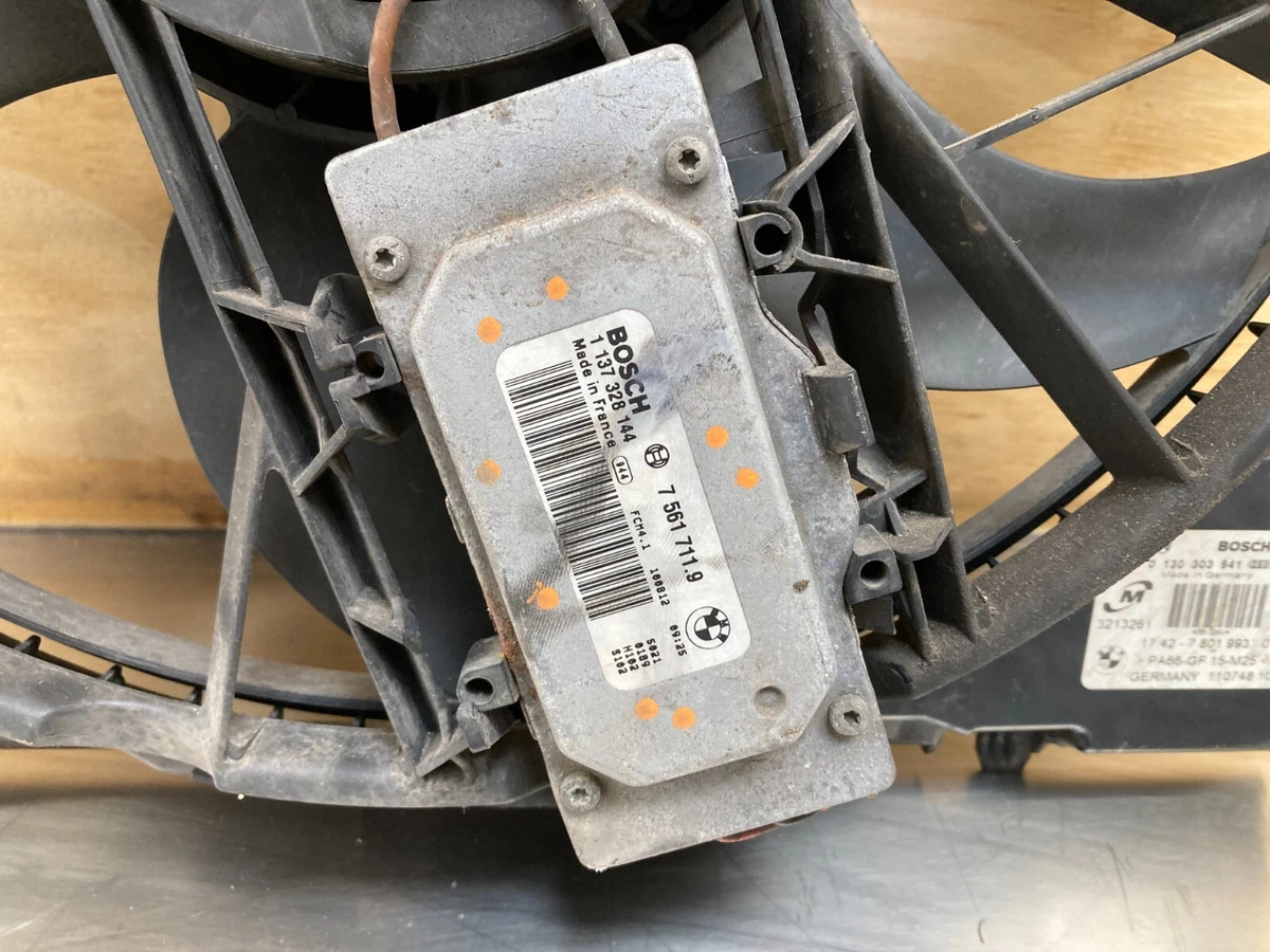Bmw e91 e9x e81 e8x electronic cooling fan 7801993 diesel 1.6d 1.8  