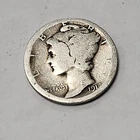 1917-S Mercury Dime AG About Good JBT 48