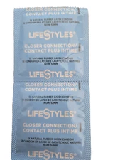 48 count, LifeStyles Closer Connection Natural Rubber Lubricated, 2 boxes of 24)