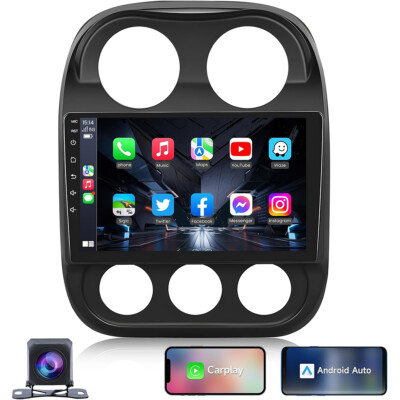 64GAndroid Apple Carplay Car Stereo Radio GPS For Jeep Patriot Compass 2009-2016