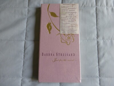 Barbra Streisand Just For The Record 4 CD Box Set 90 Songs 92 Page Booklet New