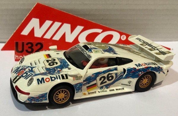 Ninco 50149 Porsche 911 GT1 Lm '96 #26 Mobil 1 Unboxed-image