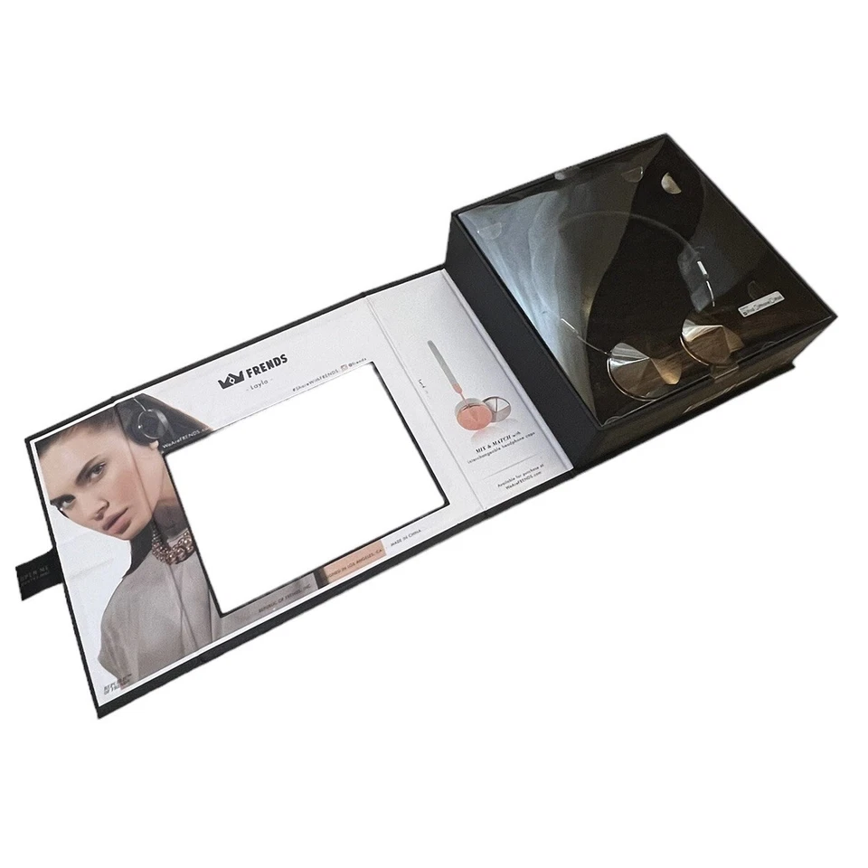 Frends Gunmetal Layla Headband Headphones with Bonus Rose Gold Speck Cap Set - Image 4 of 4