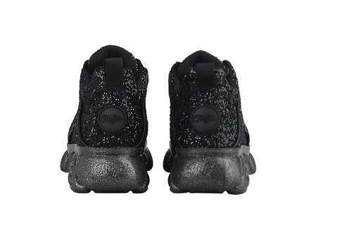 Buffalo Corin x Hoermanseder Glitzer schwarz 40 Sneaker CLD Limited Edition OVP - Bild 2 von 5
