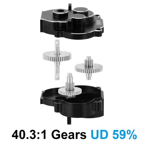 INJORA Overdrive or Underdrive Stainless Steel Transmission Gear for 1/18 TRX4M - Picture 2 of 27