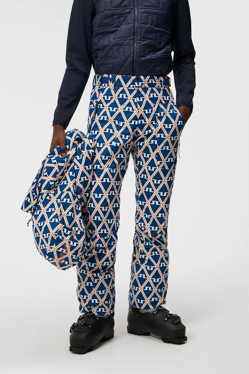 J Lindeberg Men's CLARKE Ski Pant Small Medium Blue NWT NEW