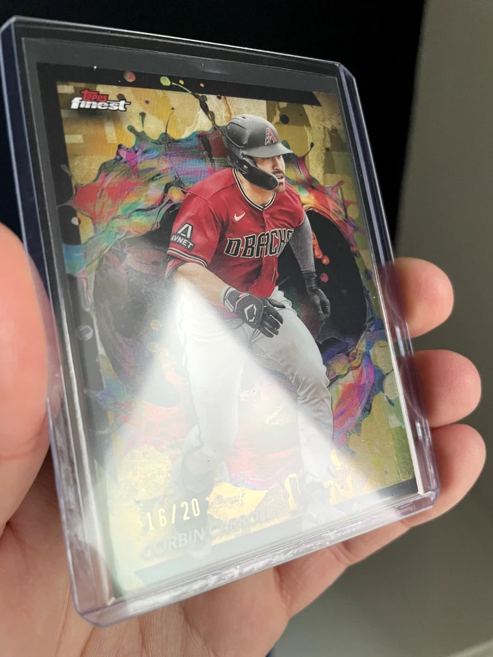 Corbin Carroll Rare Gold Refractor /20 - 2024 Topps Finest #280 Diamondbacks - Image 2 of 3