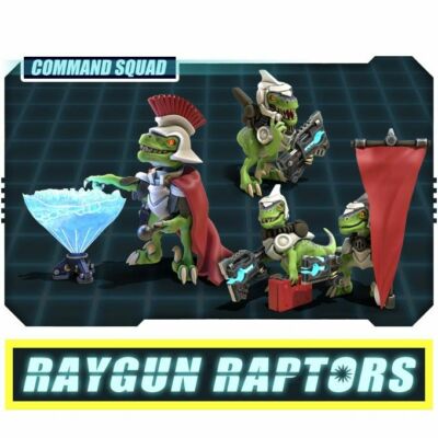 Raygun Raptors Command Squad
