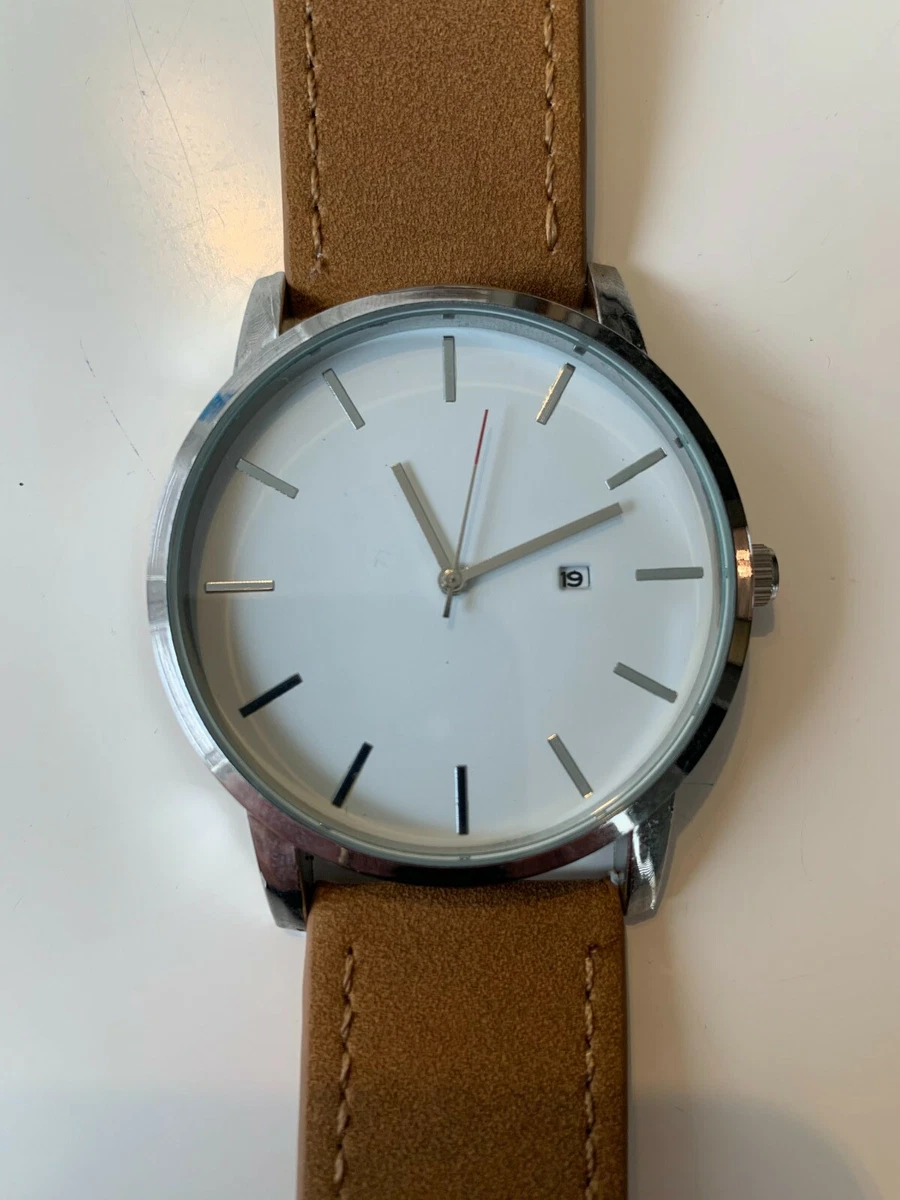 Minimalist analog watch cheap