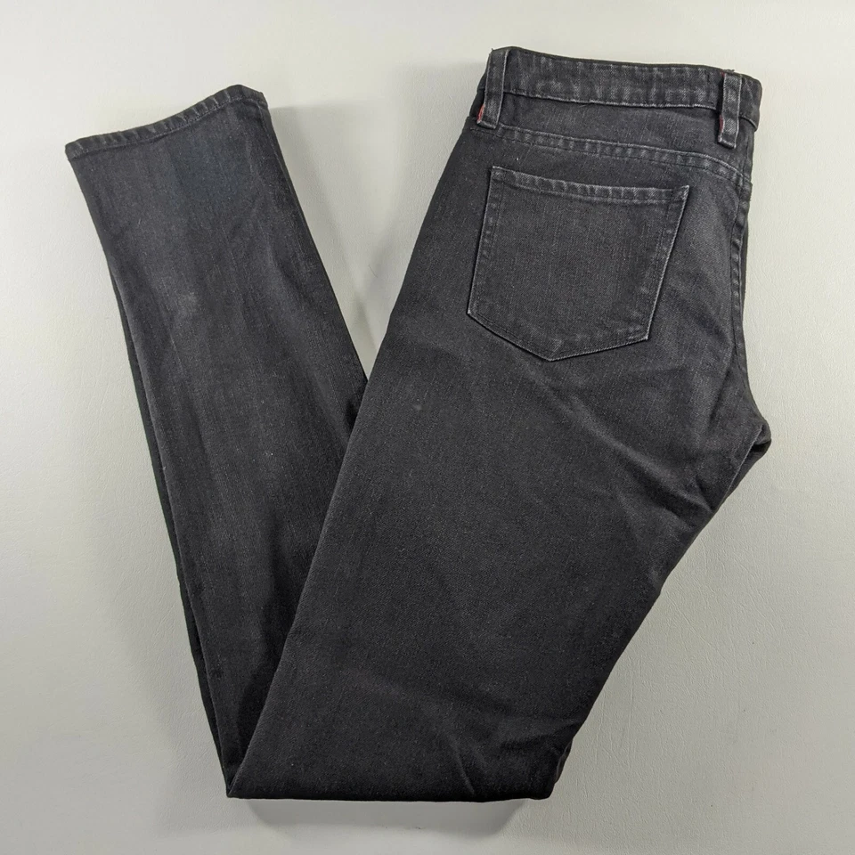 Pantalones de mezclilla negros ajustados Suzy Radcliffe con cremallera al tobillo para mujer talla 29 Foto 2 de 4