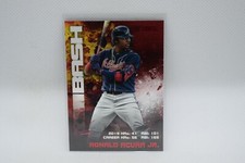 Ronald Acuna Jr. #BAB-1 - 2020 Stadium Club Bash and Burn - Braves - Red Foil
