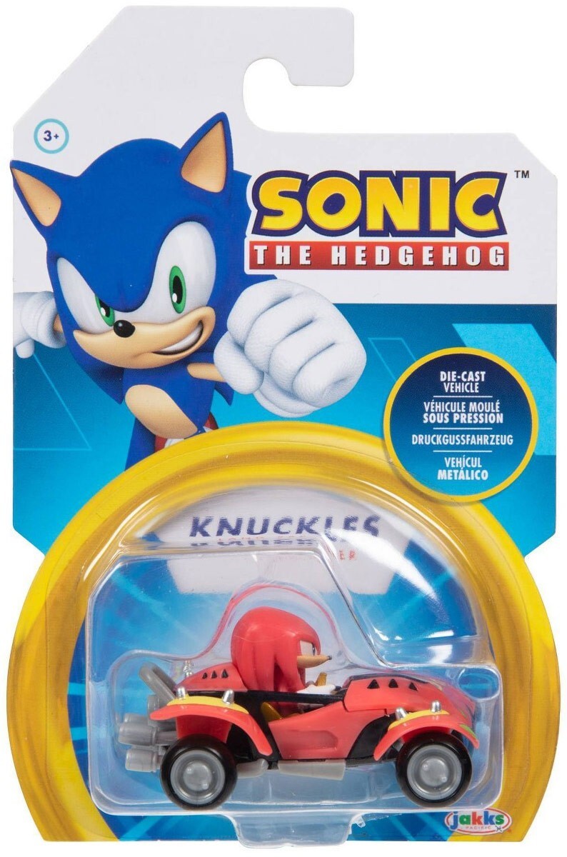 Sonic The Hedgehog Knuckles Diecast Vehicle [Land Breaker] | eBay
