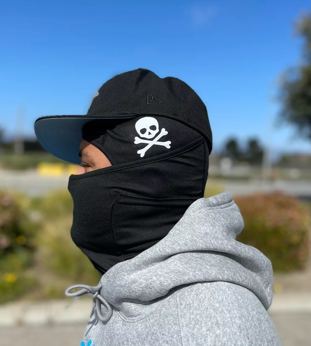 Skull and bones Luxury Hip hop Balaclava ski mask face mask