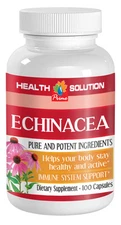 Laxative - Bowel Relaxation Caps - Echinacea Powder 400mg - Coneflowers 1B