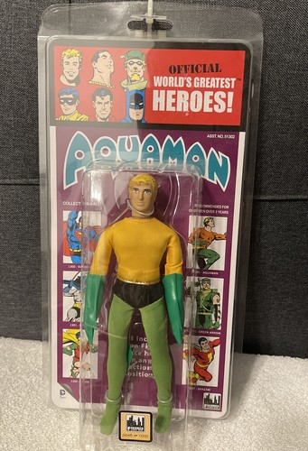 Brand New AQUAMAN World's Greatest Heroes - 8 Inch Action Figure RARE 0045-1000