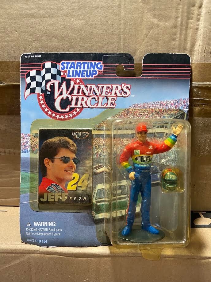 24K 金杯 KENNER JEFF GORDON STARTING LINEUP NASCAR WINNERS CIRCLE